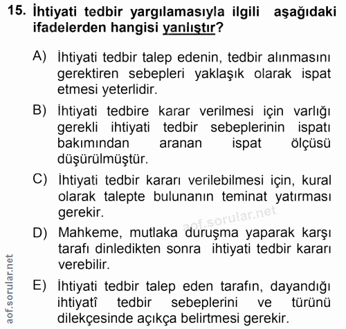 Soru 15