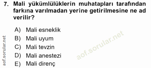Soru 7
