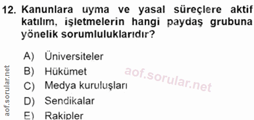 Soru 12