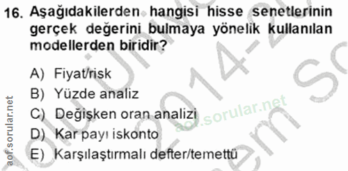Soru 16