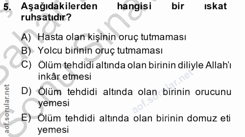 Soru 5