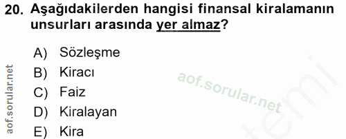 Soru 20
