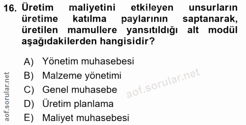 Soru 16