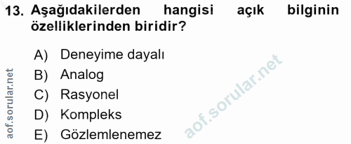 Soru 13