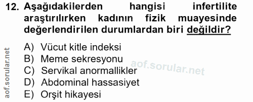 Soru 12