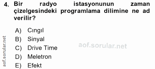 Soru 4