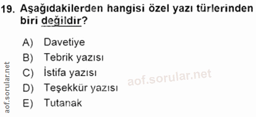 Soru 19