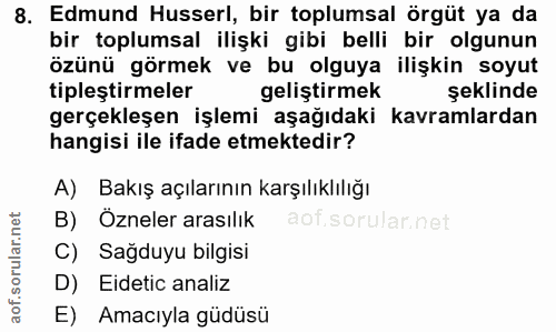 Soru 8
