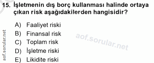 Soru 15