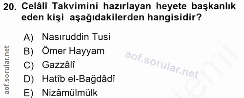 Soru 20