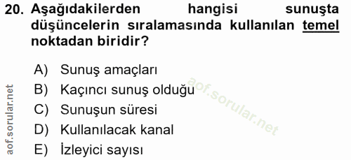 Soru 20