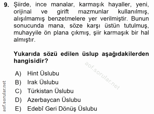Soru 9