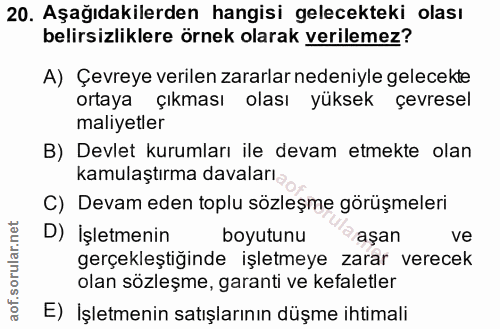 Soru 20