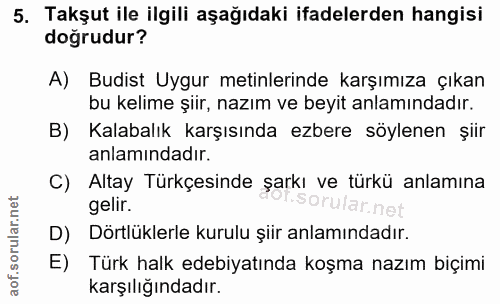 Soru 5