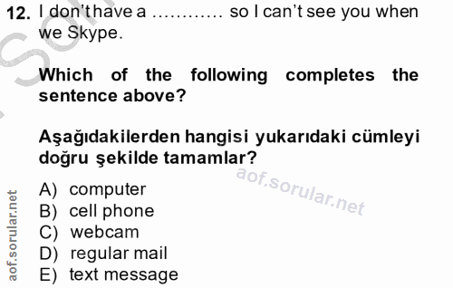Soru 12