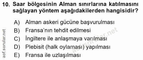 Soru 10