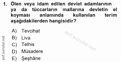 Soru 1