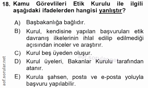 Soru 18