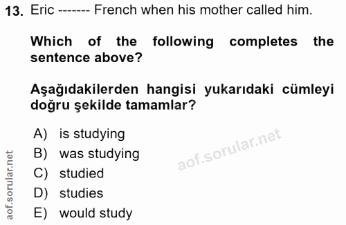 Soru 13
