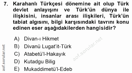 Soru 7