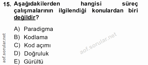 Soru 15