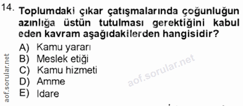 Soru 14