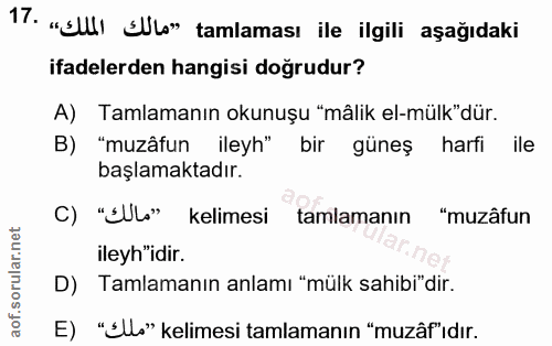 Soru 17