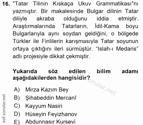 Soru 16