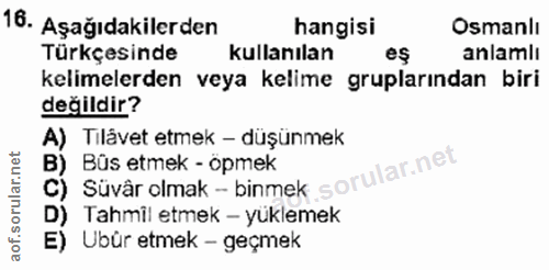 Soru 16