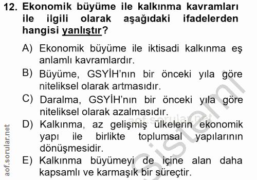 Soru 12