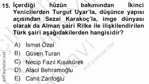 Soru 15