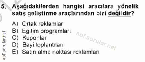 Soru 5