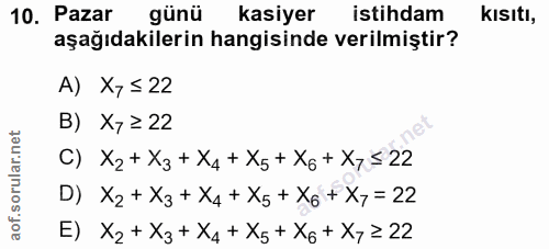 Soru 10