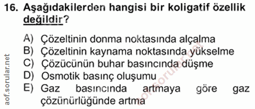 Soru 16