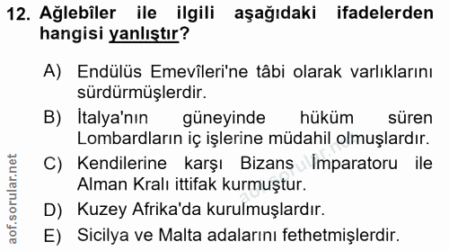 Soru 12