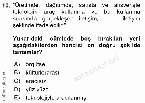 Soru 10
