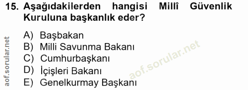 Soru 15