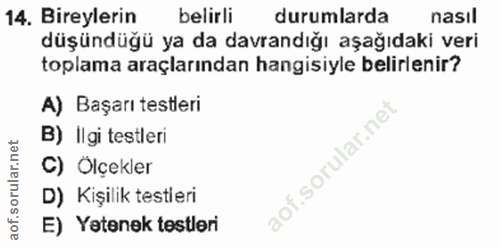 Soru 14