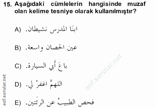 Soru 15