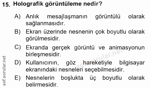 Soru 15