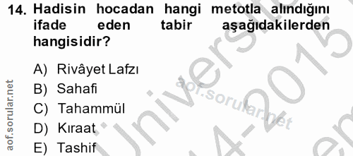 Soru 14