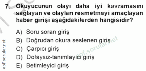 Soru 7