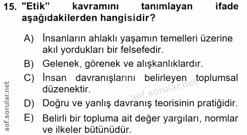 Soru 15