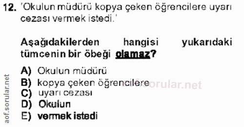 Soru 12