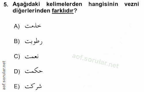 Soru 5