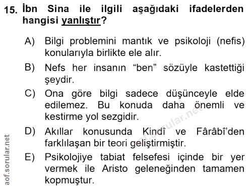 Soru 15