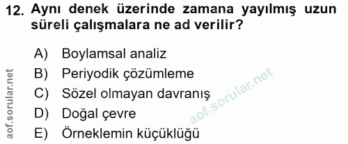Soru 12