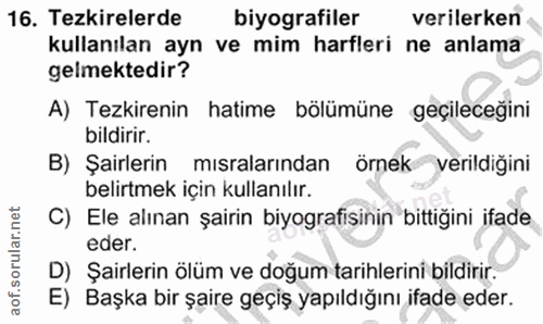 Soru 16
