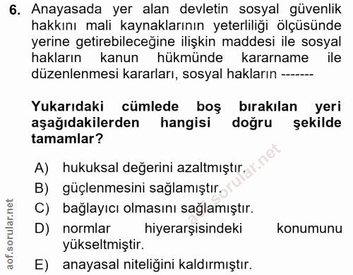 Soru 6