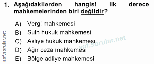 Soru 1